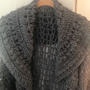 NWOT Anthropologie Poncho cardigan